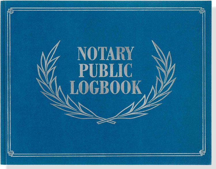 Produktbild: Notary Public Logbook