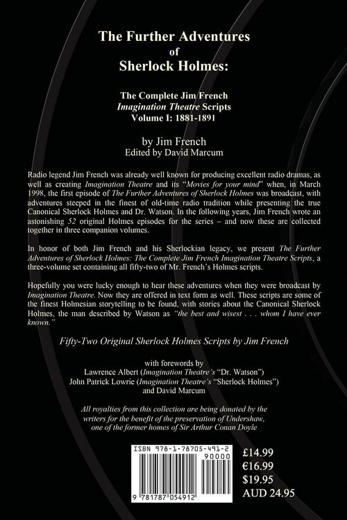 Produktbild: The Further Adventures of Sherlock Holmes