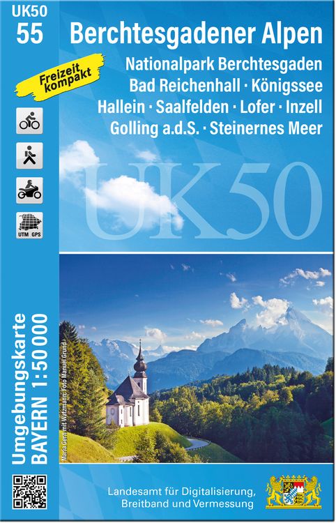 Produktbild: UK50-55 Berchtesgadener Alpen