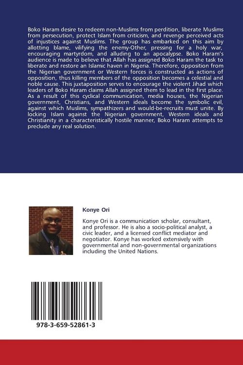 Produktbild: Boko Haram And The Construction Of Islamic Fundamentalism