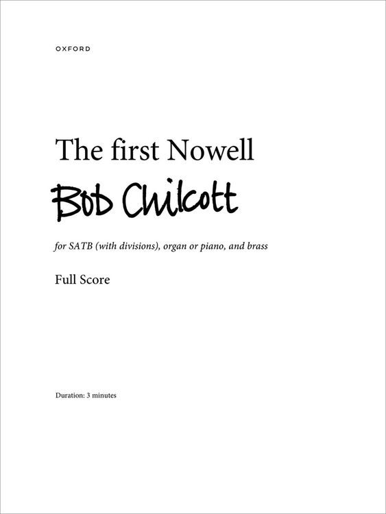 Produktbild: The First Nowell