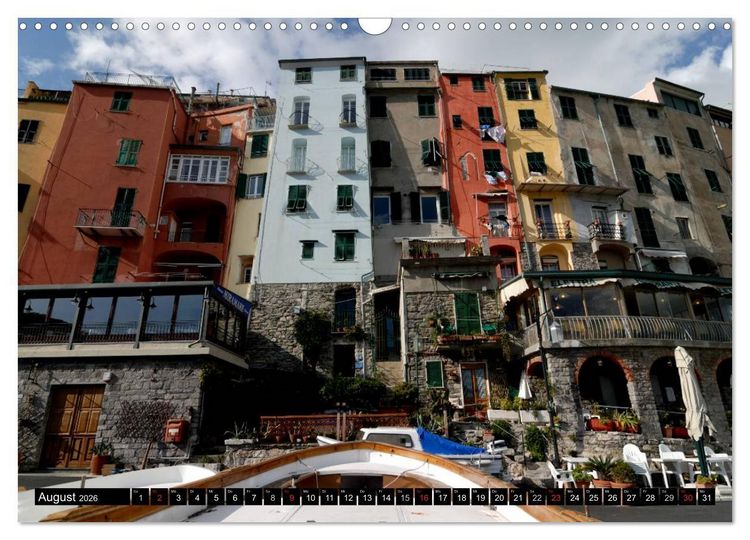 Produktbild: Cinque Terre (Wandkalender 2026 DIN A3 quer), CALVENDO Monatskalender