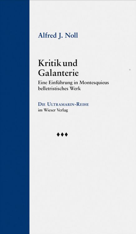 Produktbild: Kritik und Galanterie