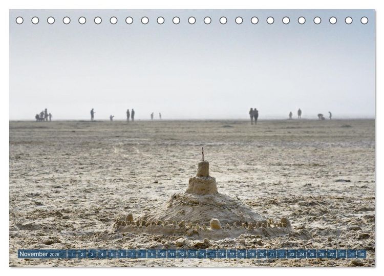 Produktbild: Erlebe mit mir Ostfriesland (Tischkalender 2026 DIN A5 quer), CALVENDO Monatskalender