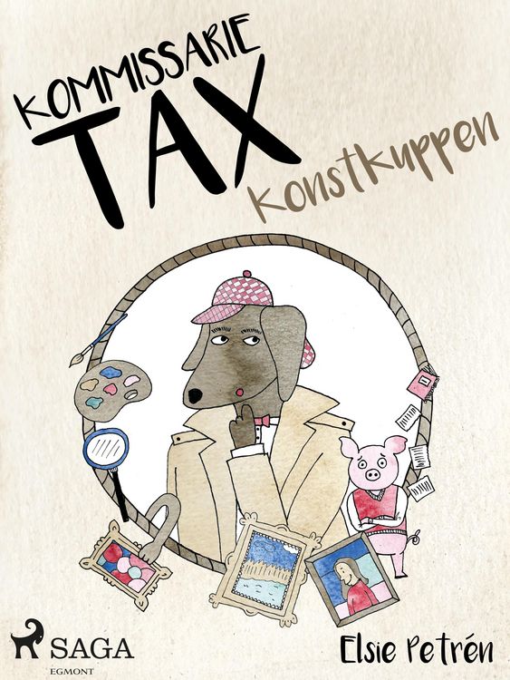 Produktbild: Kommissarie Tax: Konstkuppen