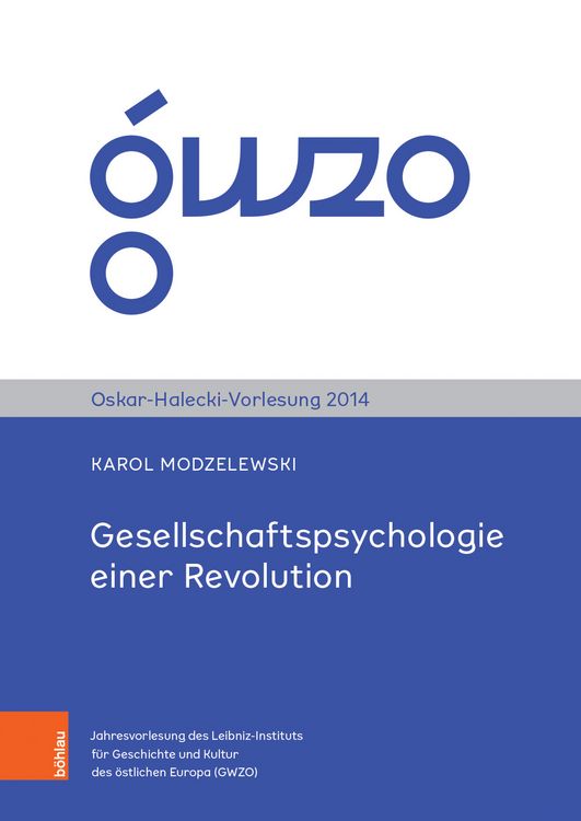 Produktbild: Gesellschaftspsychologie einer Revolution