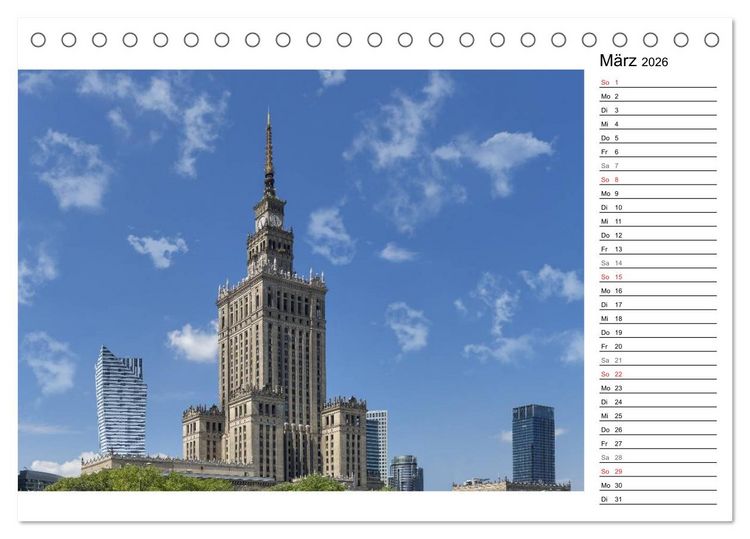 Produktbild: Polen &ndash; Zeit f&uuml;r Entdeckungen (Tischkalender 2026 DIN A5 quer), CALVENDO Monatskalender