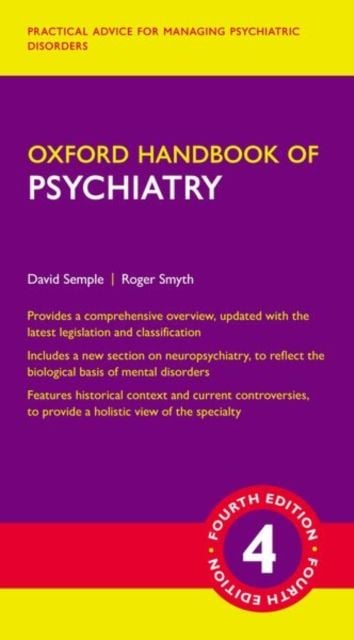 Produktbild: Oxford Handbook of Psychiatry