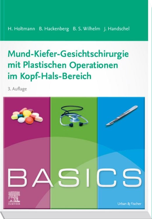 Produktbild: BASICS Mund-Kiefer-Gesichtschirurgie mit Plastischen Operationen im Kopf-Hals-Bereich (3e)