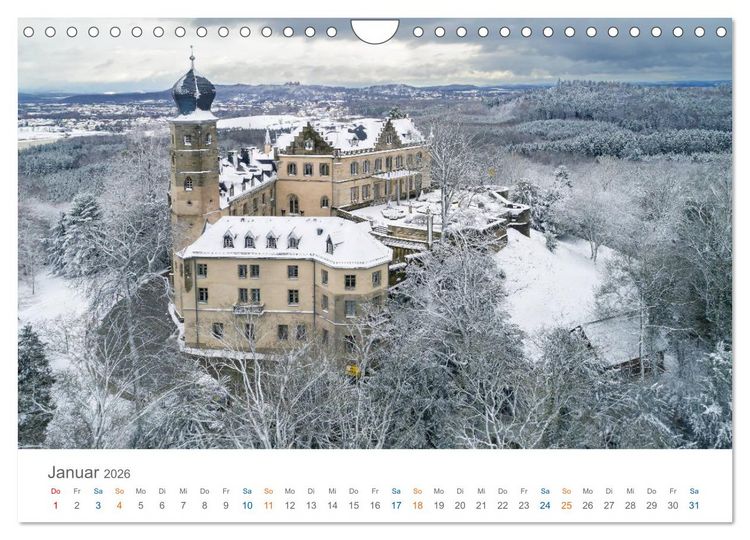 Produktbild: Oberfranken - Bayerns Norden (Wandkalender 2026 DIN A4 quer), CALVENDO Monatskalender