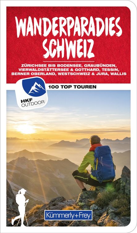 Produktbild: Kümmerly+Frey Wanderführer Wanderparadies Schweiz