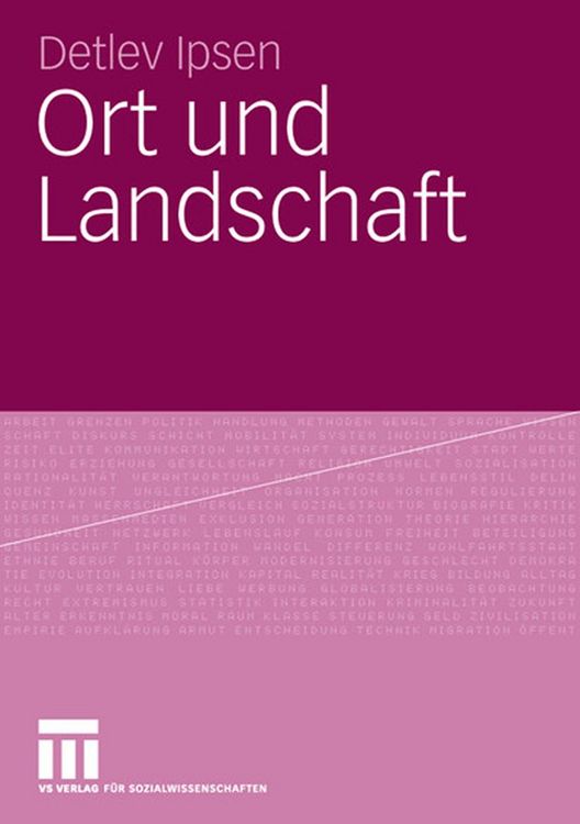 Produktbild: Ort und Landschaft