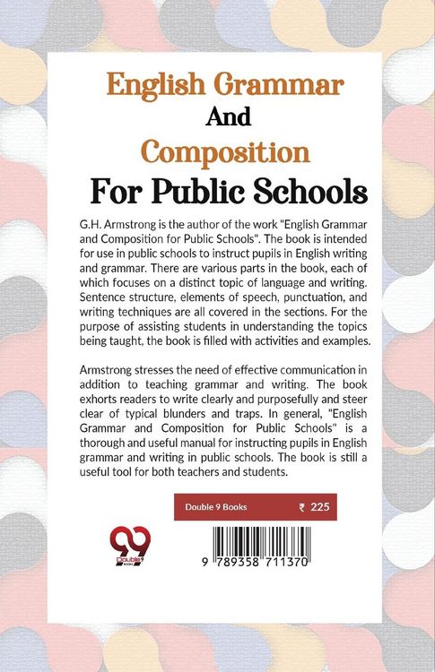 Produktbild: English Grammar And Composition For Public Schools