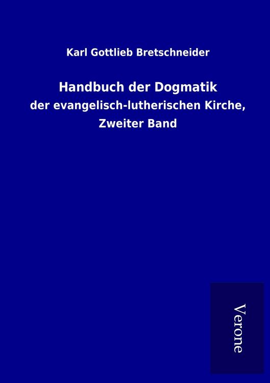 Produktbild: Handbuch der Dogmatik