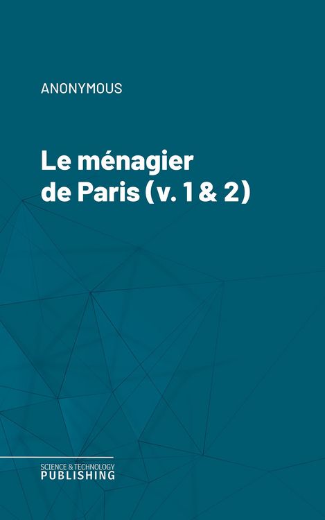 Produktbild: Le m&eacute;nagier de Paris (v. 1 & 2)