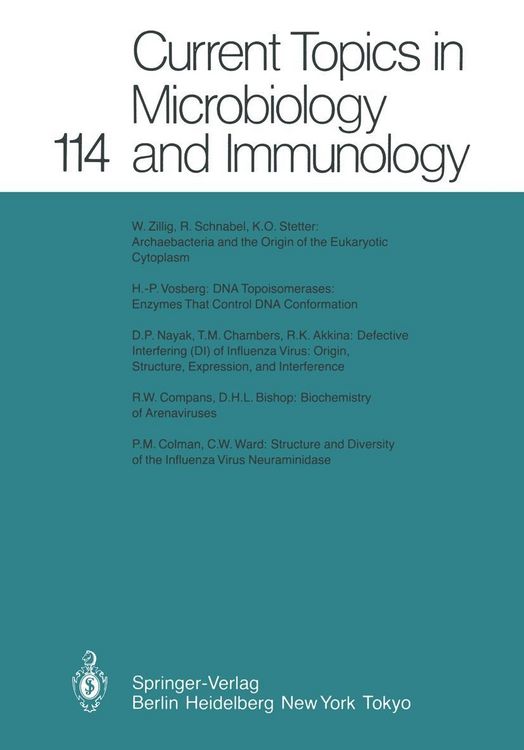 Produktbild: Current Topics in Microbiology and Immunology