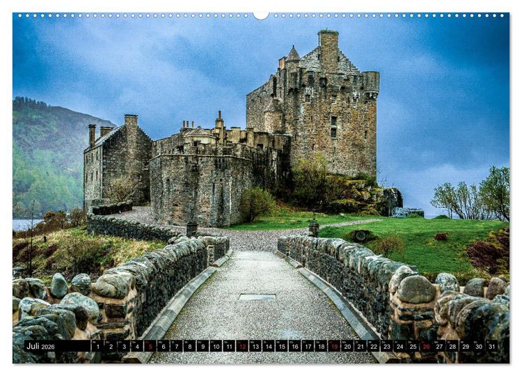 Produktbild: Blickpunkte SCHOTTLAND (Wandkalender 2026 DIN A2 quer), CALVENDO Monatskalender