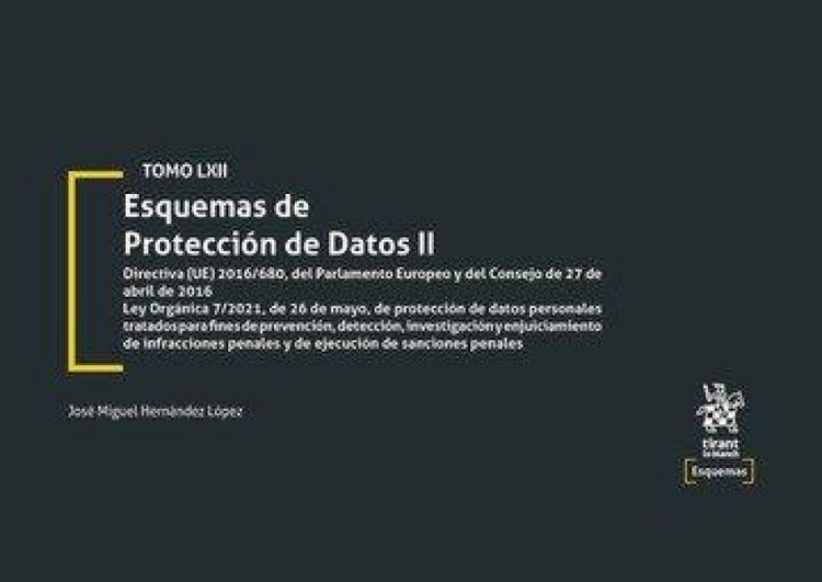 Produktbild: Tomo LXII Esquemas de Protecci&oacute;n de Datos II