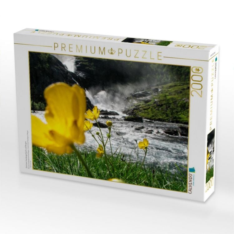 Produktbild: CALVENDO Puzzle Zwischen Hardangerfjord und Bergen | 2000 Teile Lege-Gr&ouml;&szlig;e 90x67cm Foto-Puzzle f&uuml;r gl&uuml;ckliche Stunden