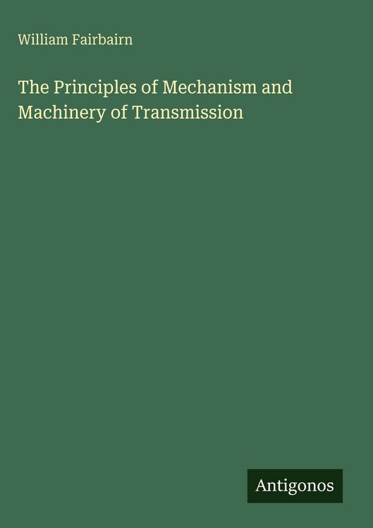 Produktbild: The Principles of Mechanism and Machinery of Transmission