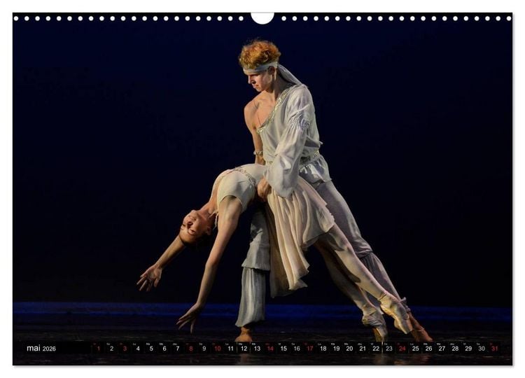 Produktbild: Vaganova, ballet imp&eacute;rial (Calendrier mural 2026 DIN A3 vertical), CALVENDO calendrier mensuel