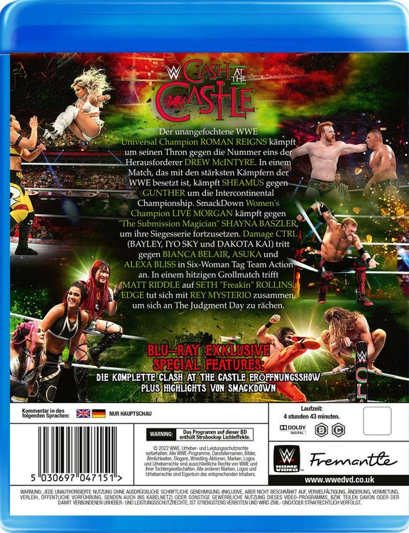 Produktbild: WWE: CLASH AT THE CASTLE