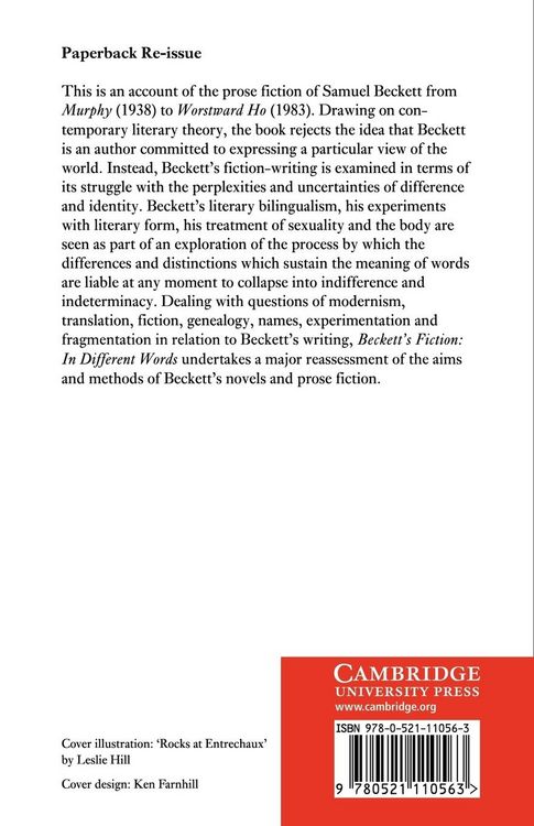 Produktbild: Beckett's Fiction
