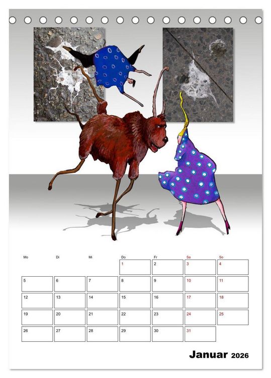 Produktbild: SO EIN SHIT! (Tischkalender 2026 DIN A5 hoch), CALVENDO Monatskalender