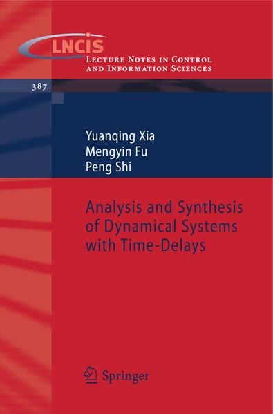 Produktbild: Analysis and Synthesis of Dynamical Systems with Time-Delays