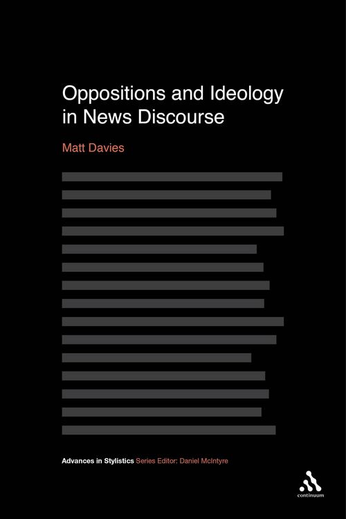 Produktbild: Oppositions and Ideology in News Discourse