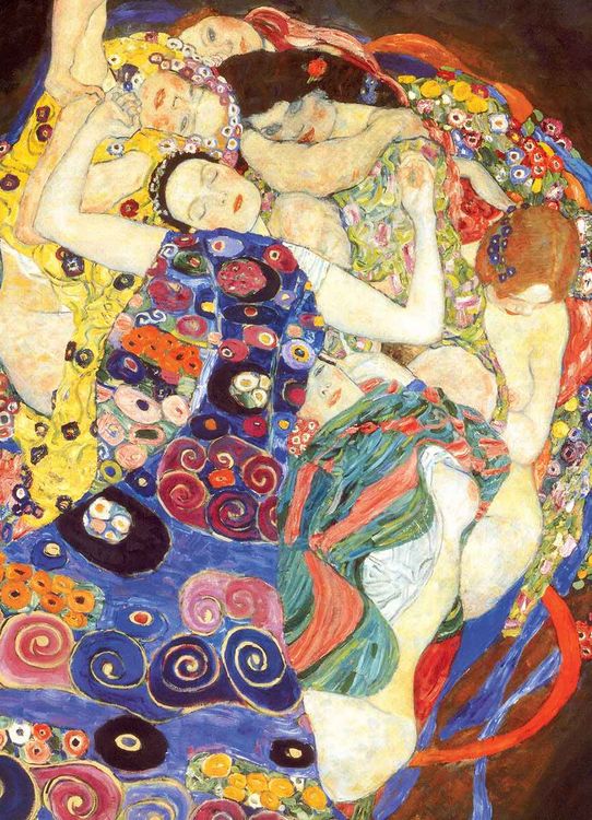 Gustav Klimt ‚Dame Mit Fächer‘ – 1000 Teile Kunstpuzzle Für Erwachsene | Motiv-Kunstpuzzle Zum Entspannen & Dekorieren