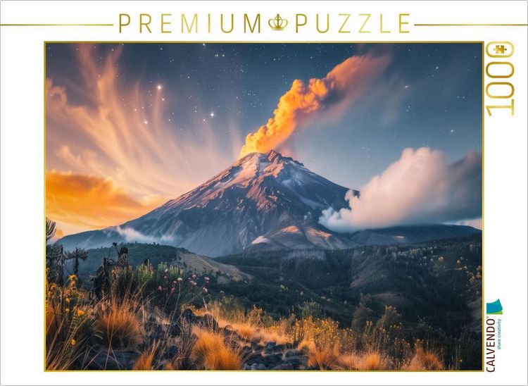 Produktbild: CALVENDO Puzzle Popocatepetl - Mexiko | 1000 Teile Lege-Gr&ouml;&szlig;e 64x48cm Foto-Puzzle f&uuml;r gl&uuml;ckliche Stunden