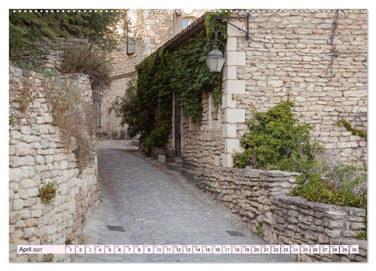 Produktbild: Provence. A journey through the villages of the French Provence (High Quality Premium Wall Calendar 2027 DIN A2 landscape),CALVENDO 12 Month Wall Calendar