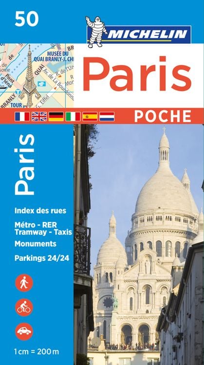 Produktbild: Michelin Paris Pocket Plan