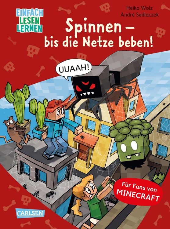 Produktbild: Minecraft 8: Spinnen – bis die Netze beben!