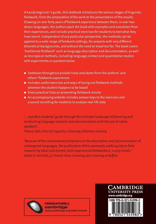 Produktbild: Linguistic Fieldwork