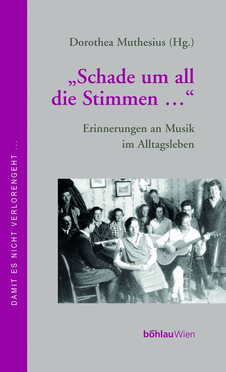 Produktbild: &raquo;Schade um all die Stimmen...&laquo;