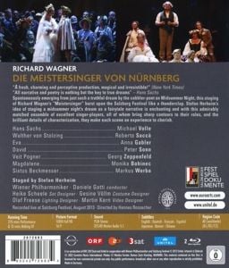 Produktbild: Richard Wagner - Die Meistersinger von N&uuml;rnberg - Salzburger Festspiele 2013 [2 BRs]