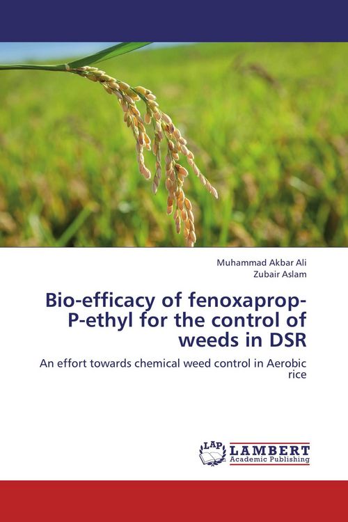 Produktbild: Bio-efficacy of fenoxaprop-P-ethyl for the control of weeds in DSR