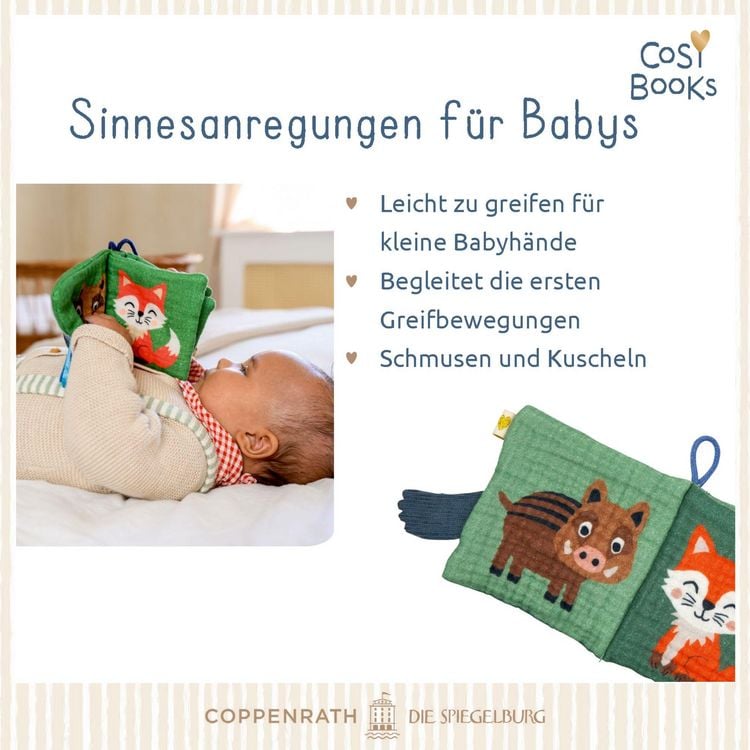 Produktbild: CosyBooks: Babys Laschenbuch Wald