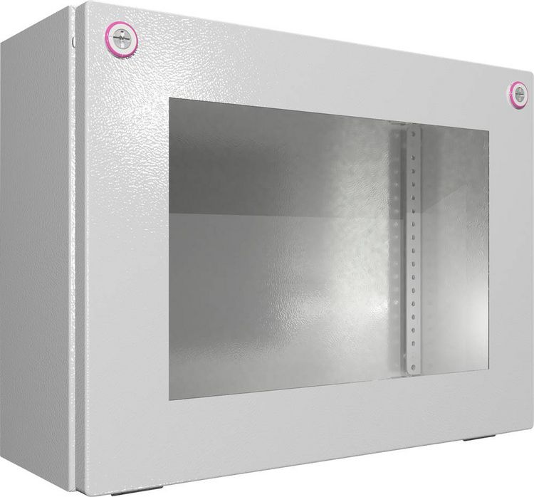 Produktbild: Rittal KX 1611.000 Installations-Geh&auml;use, Wand-Geh&auml;use 400 x 300 x 155 Stahlblech Lichtgrau (RAL 7035) 1 St.