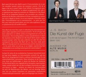 Produktbild: Die Kunst der Fuge