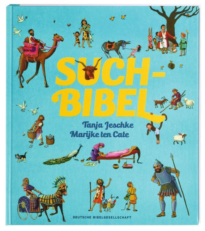 Produktbild: Such-Bibel. Gro&szlig;formatiges Wimmelbuch f&uuml;r Kinder ab 4 Jahren.