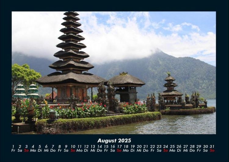 Produktbild: Tempel 2025 Fotokalender DIN A4