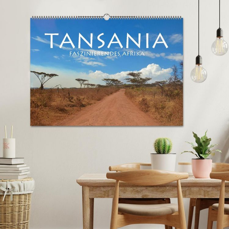 Produktbild: Tansania - Faszinierendes Afrika (Wandkalender 2026 DIN A2 quer), CALVENDO Monatskalender
