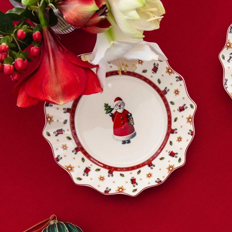 Produktbild: Villeroy & Boch Toy's Delight Fr&uuml;hst&uuml;cks-Set f&uuml;r 2 Santa, 6tlg.