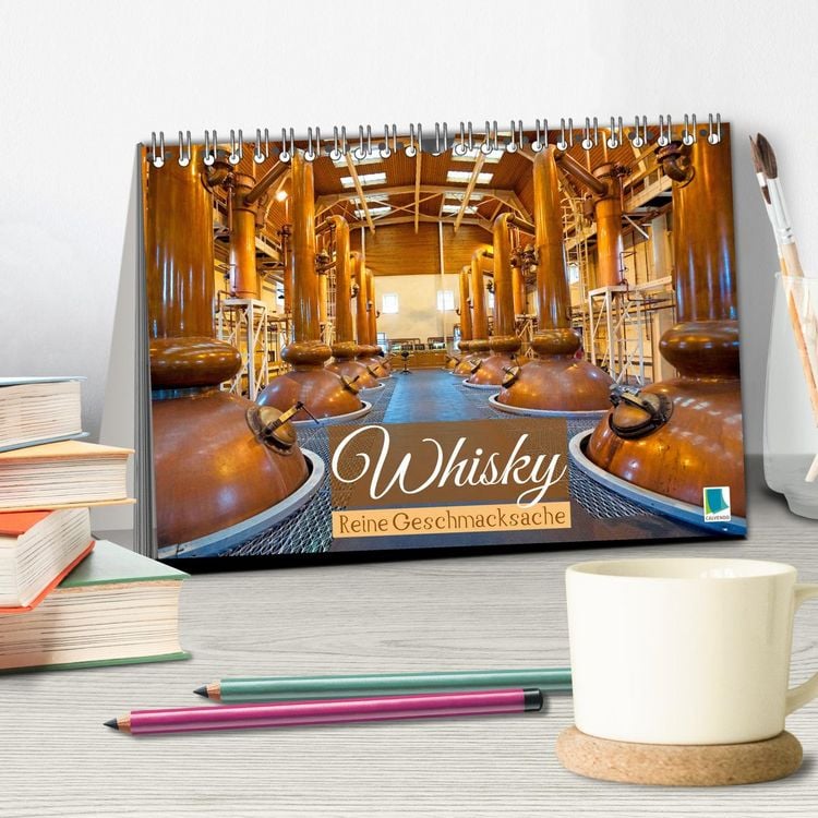 Produktbild: Whisky: Reine Geschmacksache (Tischkalender 2026 DIN A5 quer), CALVENDO Monatskalender