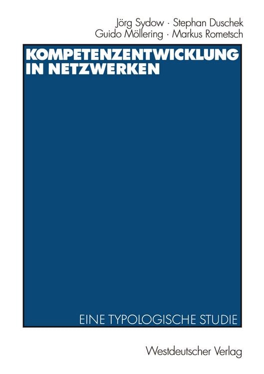 Produktbild: Kompetenzentwicklung in Netzwerken