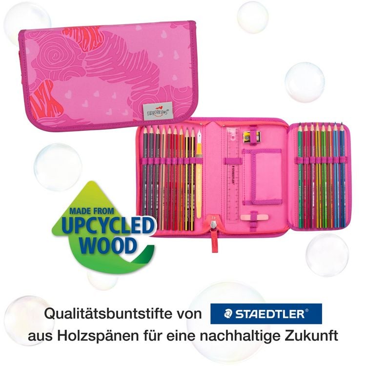 Produktbild: DerDieDas Schulranzen Set ErgoFlex Tiny, Schulranzen Set, 5tlg, Roses
