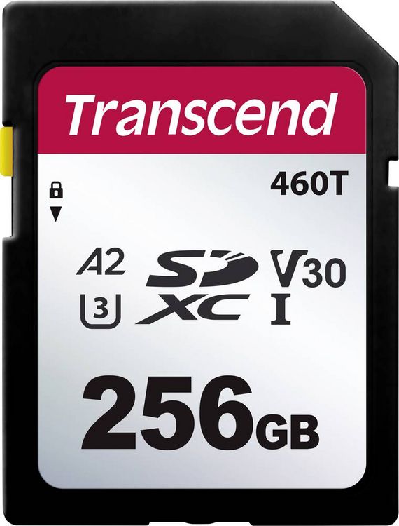 Produktbild: Transcend TS256GSDC460T-VS1 SD-Karte Retail 256GB